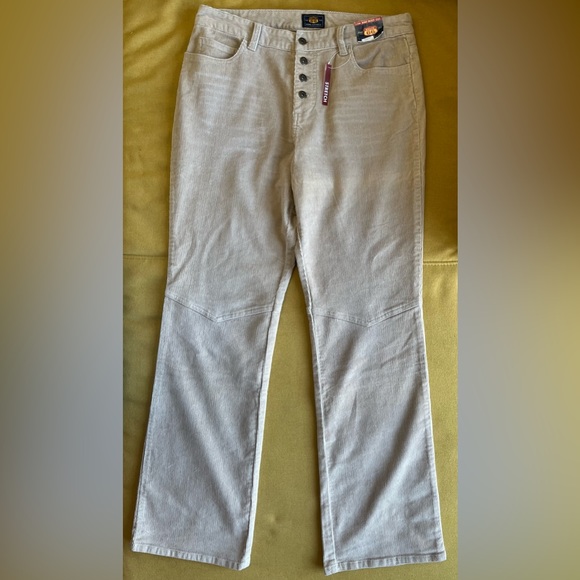 NWT Route 66 Corduroy Boot Cut Stretch Pants - Picture 2 of 6